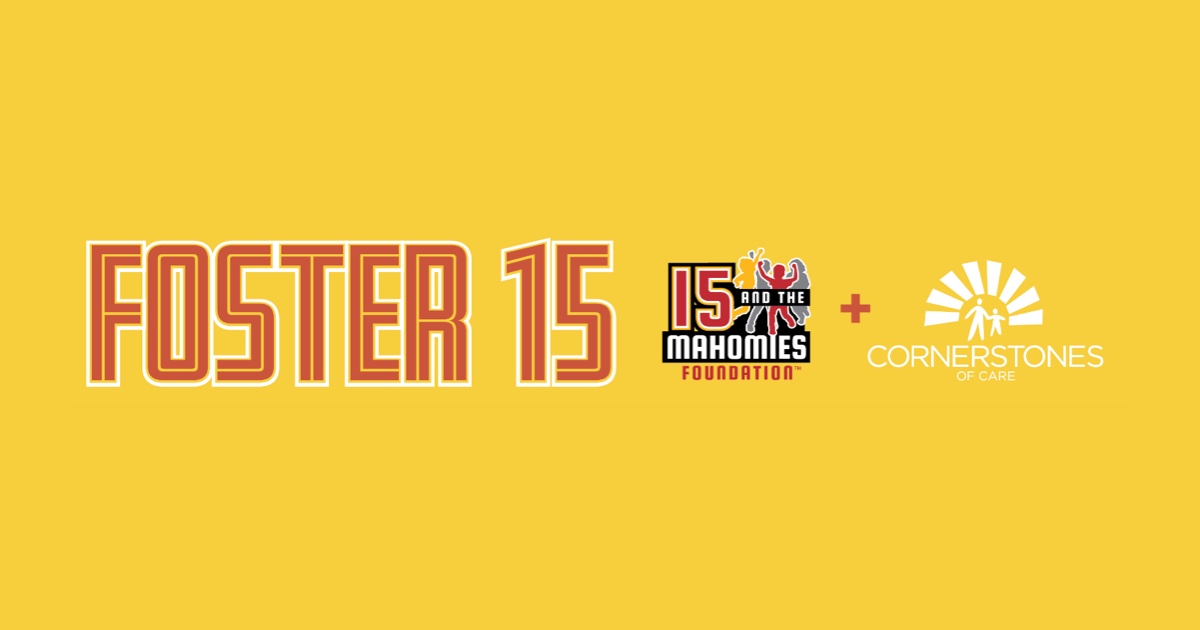 Cornerstones of Care, 15 and the Mahomies Foundation Join Forces to Raise Awareness of Foster Care