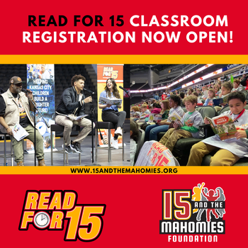 Read for 15 Registration is now open